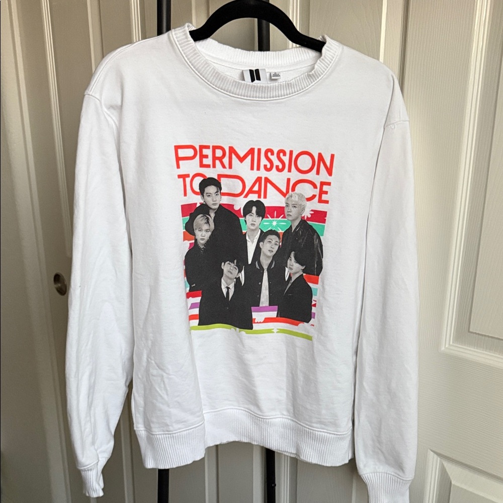 BTS Permission to Dance Sweater Pullover
